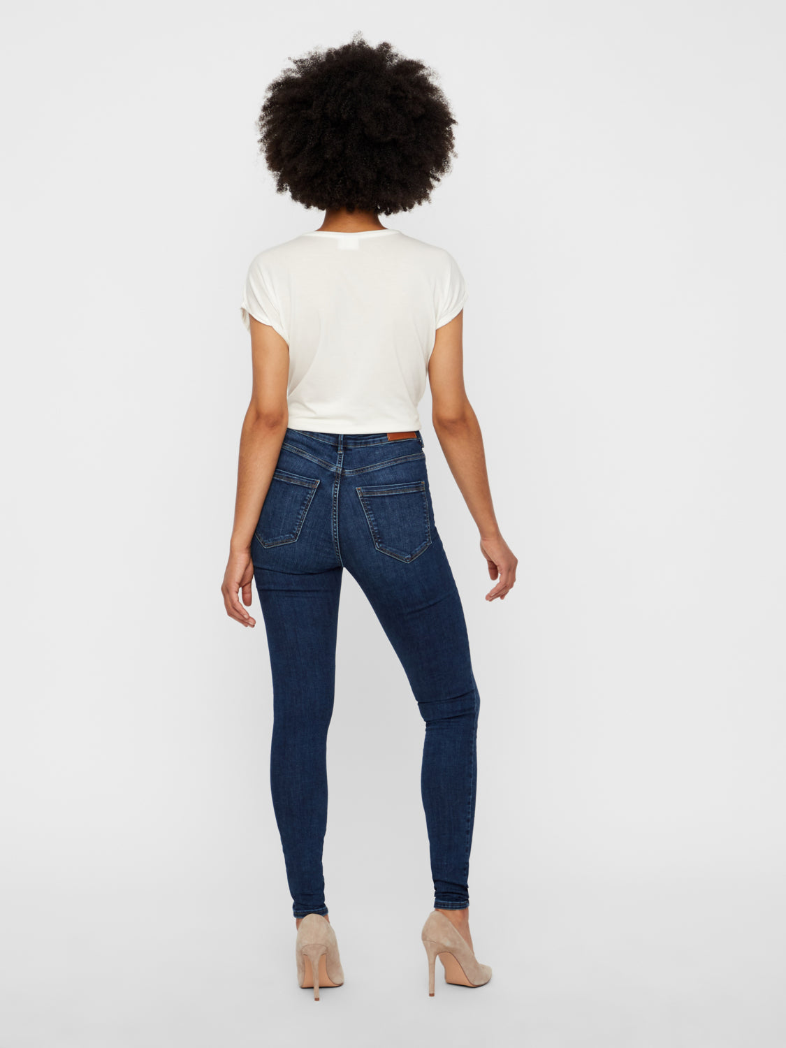 VMSOPHIA Jeans - Medium Blue Denim